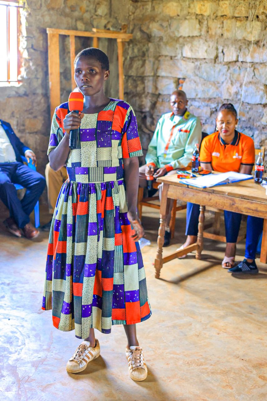 A lady sharing her experience about FGM